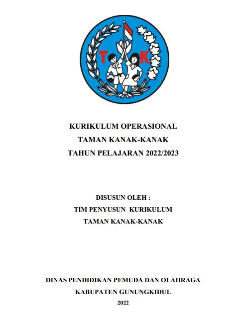 Download Contoh Dokumen KOSP TK PAUD 2022 2023 2024 Download Contoh Dokumen KOSP TK PAUD 2022 2023 2024